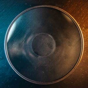 Close-up of 138mm Black Hole Filter showing dark central vortex
