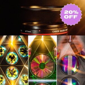 Camera lens psyco filters pack, photography accesories