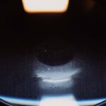 Close-up of 138mm White Hole Filter showing diffused white core
