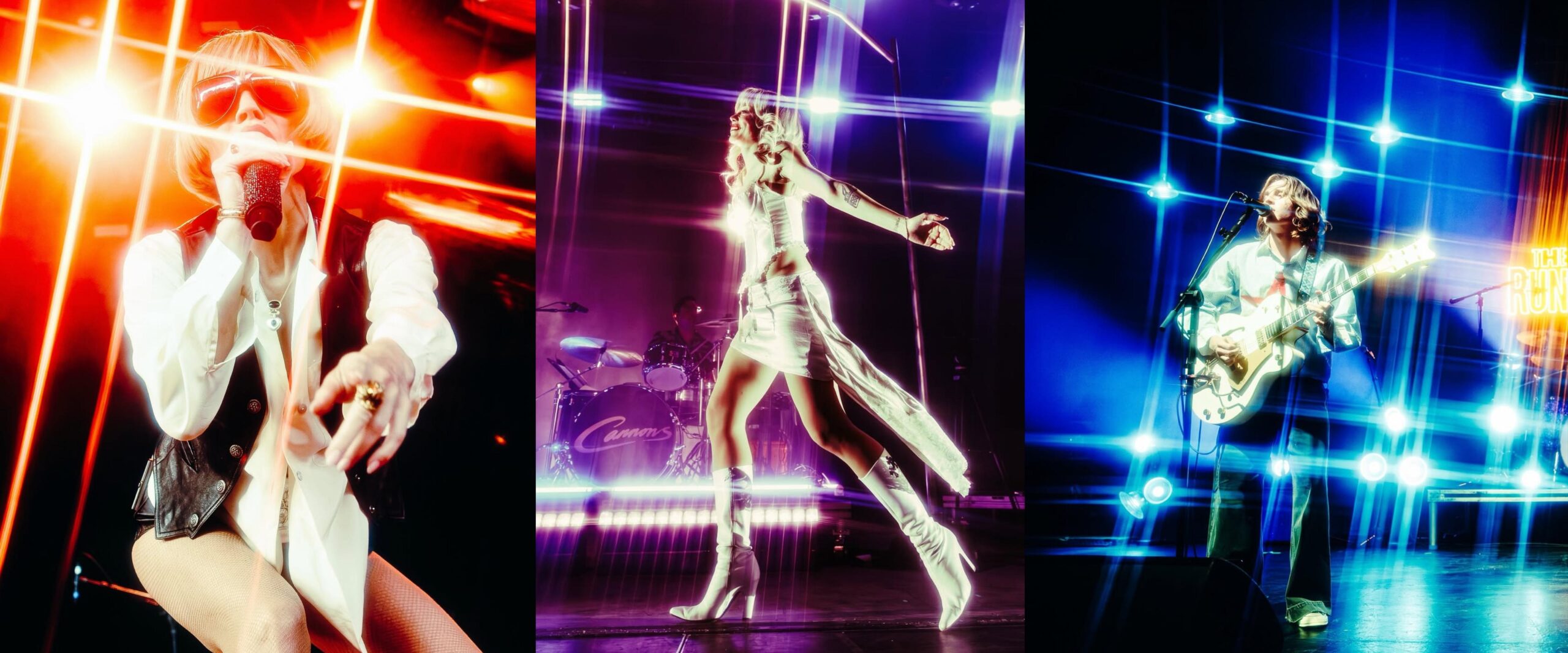 Concert photography showcasing creative in-camera starburst effects created with the SZ Filters Starlight Collection during live music performances.