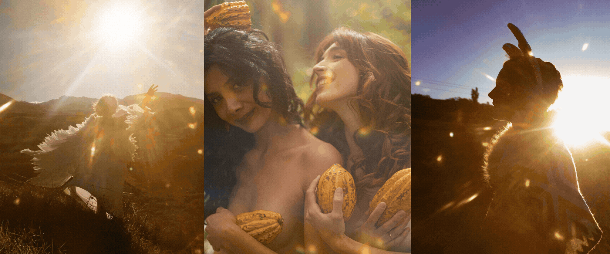 Natalie Fernandez creative portrait photography showcasing different lighting styles and moods