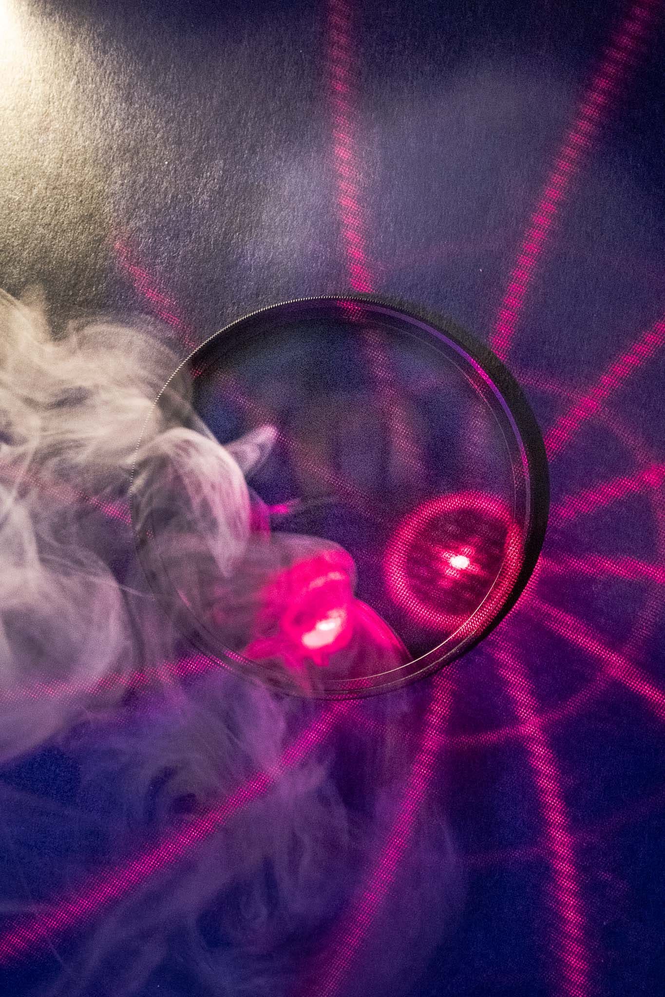 SZ Filters Laser Protector with red and green laser beams