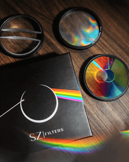 SZ Filters creative lens filters for stacking and in-camera effects
