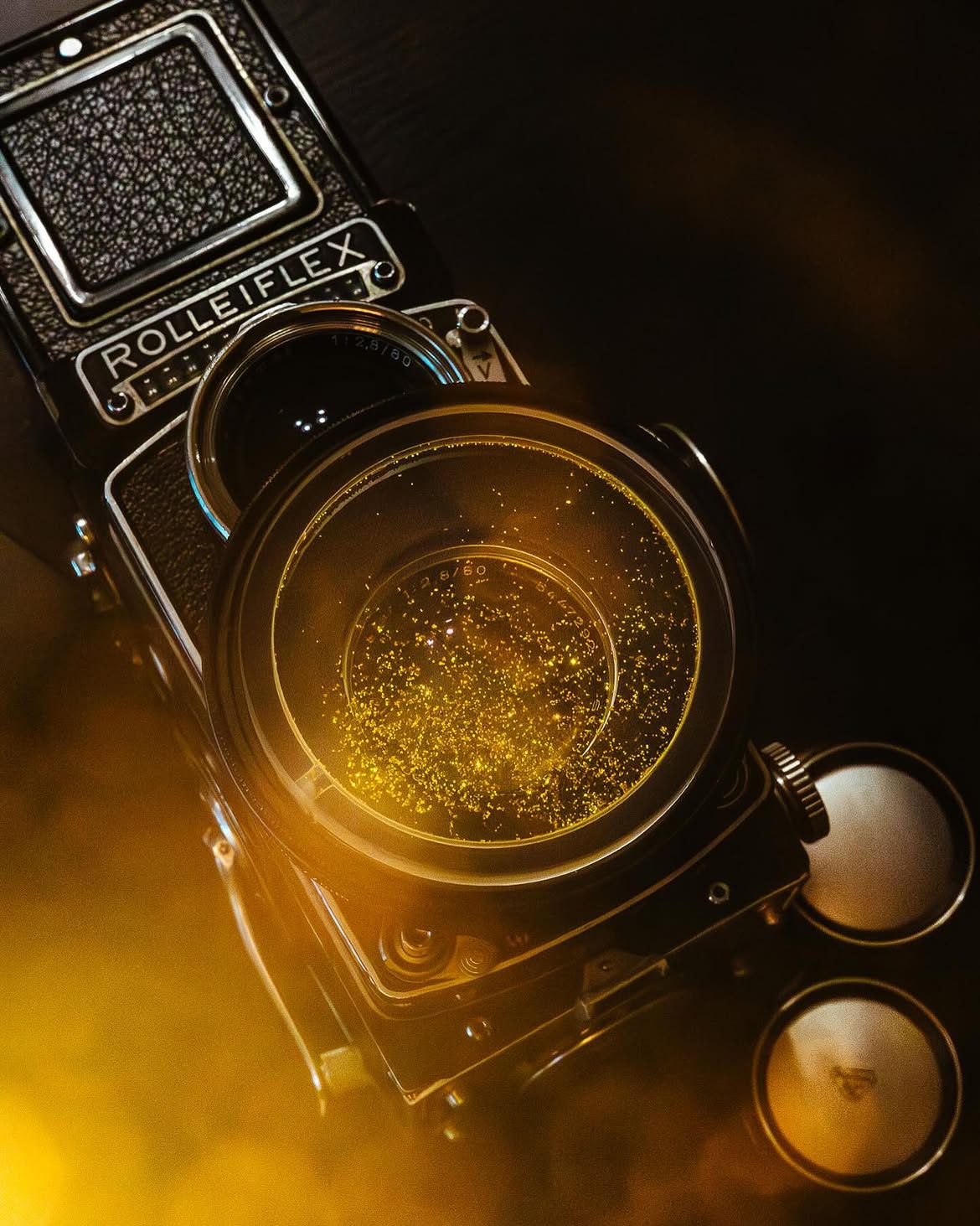 Camera and lens illustrating how light and optics shape a photograph